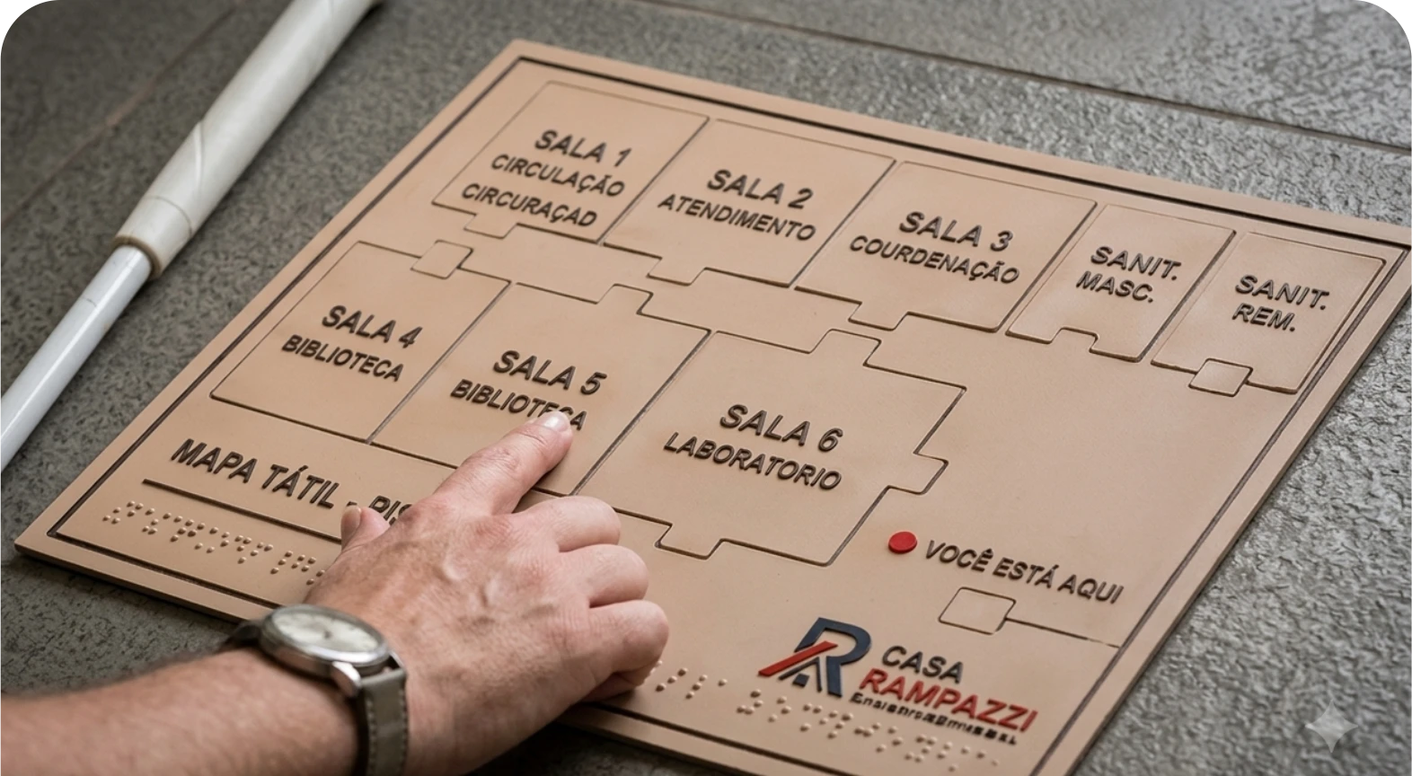 Mapas táteis